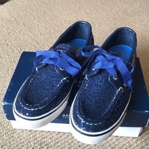 Brand New! Sperry Top-Sider Wool Sequin Shoes